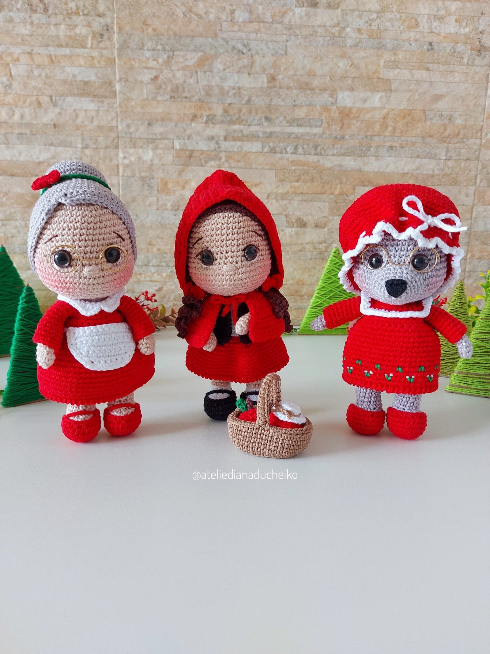 Coleção Amigurumi Chapeuzinho