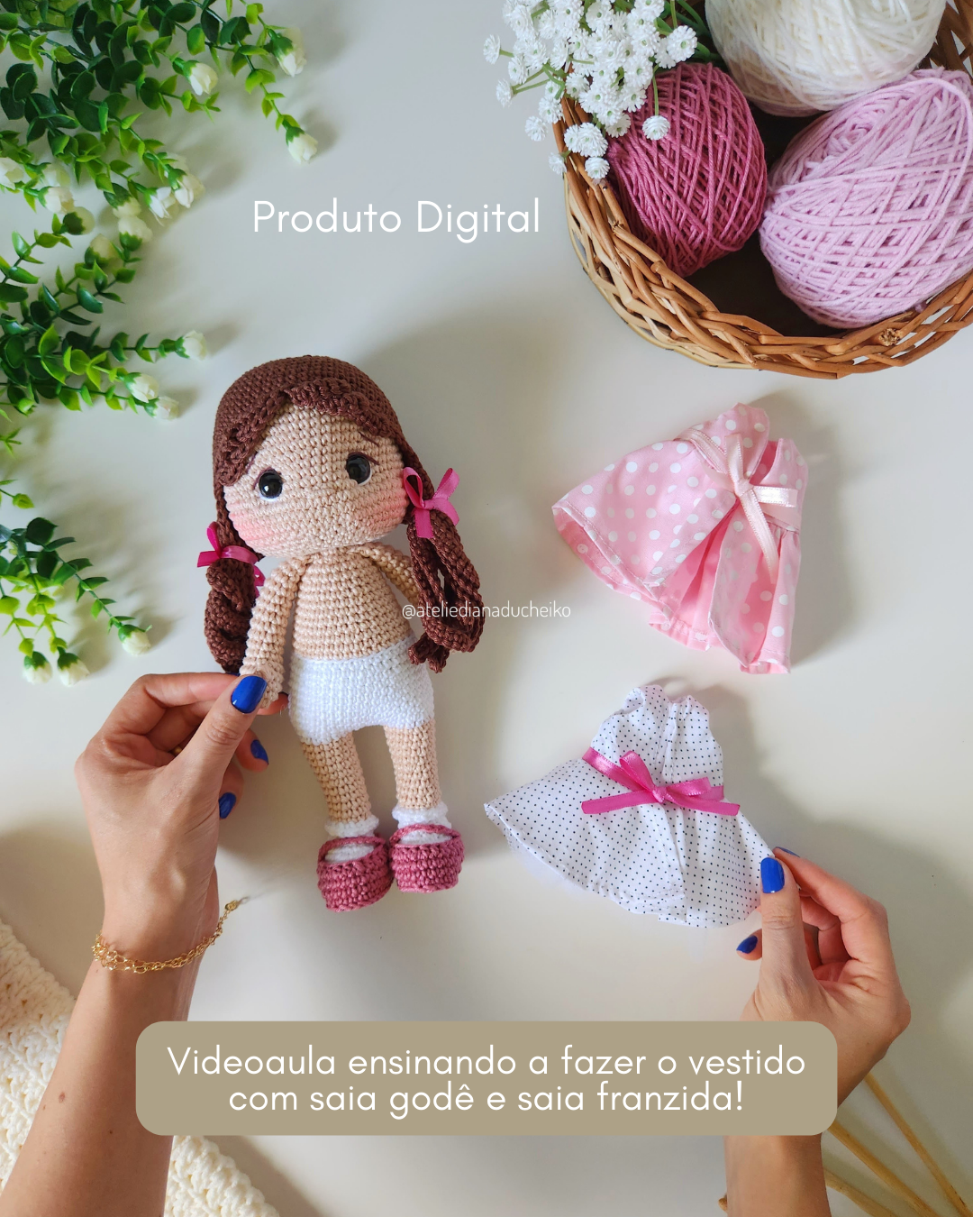 E-book Bonecas: Desperte o encanto das bonecas com o toque do