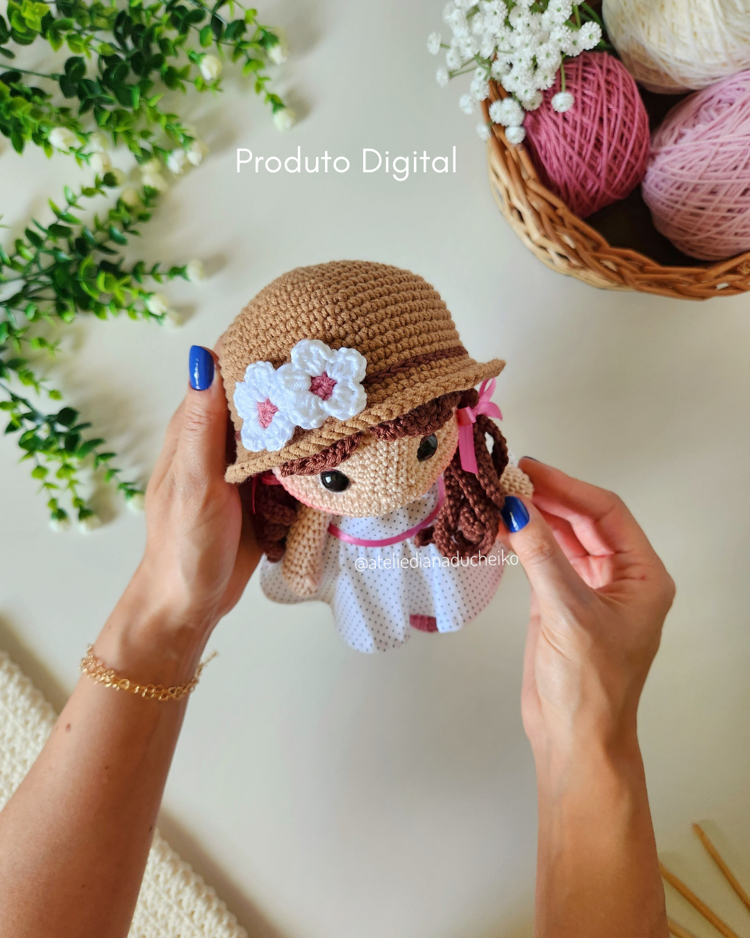 E-book Bonecas: Desperte o encanto das bonecas com o toque do