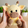 Girafa Olívia Amigurumi