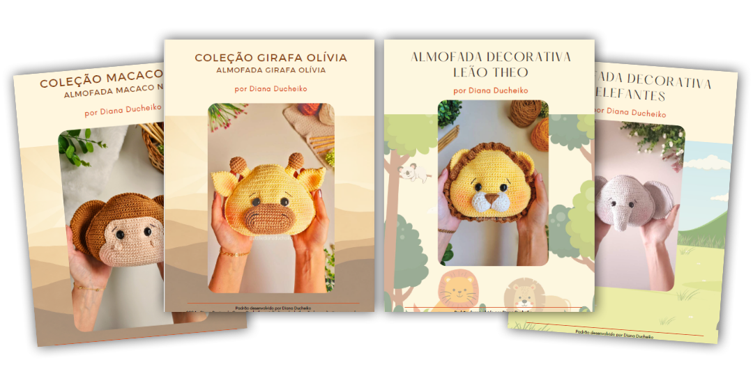 Mockup Pack Almofadas Safari